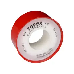 TOPEX - Cinta Sellante Ptfe 3/4 Pulgada X 10 Metros