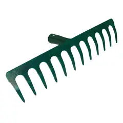 GENERICO - Rastrillo Pintado 12 Dientes 36Cms