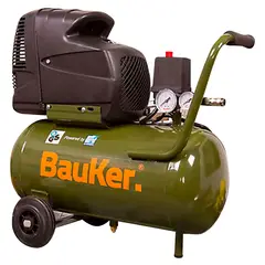 BAUKER - Compresor 3,5hp 100 litros 145 Psi