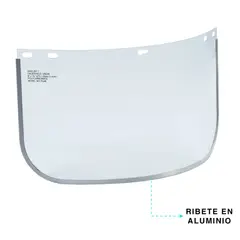 RDL - Visor Facial Policarbonato Y Ribete