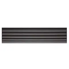 CORONA - Escalón Cerámico Plano 8x33.3 Centímetros Negro