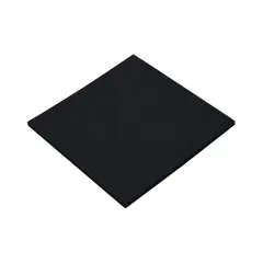 FIXSER - Protector Caucho Cuadrado Negro 99X99mm 1Und