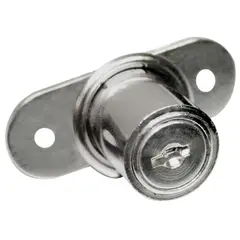 FIXSER - Chapa Presión Niquelada Escritorio 25mm