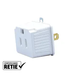 HALUX - Adaptador 3 A 2 Electric Line 13 A-125 V