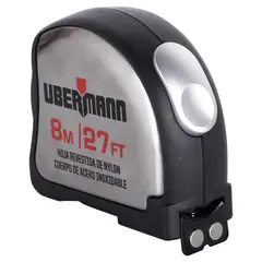UBERMANN - Flexómetro 8mt 1-pulg Metálico