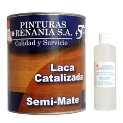 RENANIA - Laca Catalizada Semi Mate 1 Galón