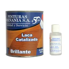 RENANIA - Laca Catalizada Brillante 1/4 Galón