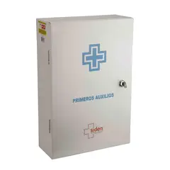 SIDEN - Botiquín Primeros Auxilios Metalico 40x27x10cm