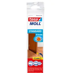 TESA - Cepillo Bajo Puerta marron 1m x 37mm