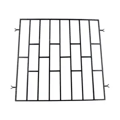 HOLZTEK - Reja Banco 100x100cm Gris