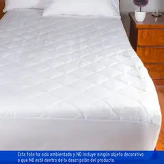 CASA BONITA - Protector Ajustable Para Colchón Sencillo