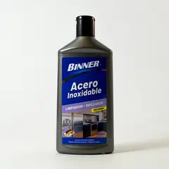 BINNER - Limpiador Brillador Acero Inoxidable 500 ml