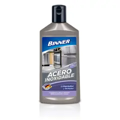 BINNER - Limpiador Brillador Acero Inoxidable 500 ml