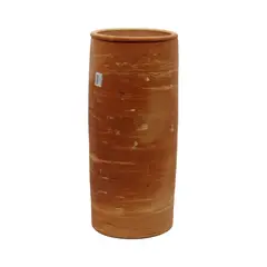 JARDINEROS - Matera Arcilla Cilíndrica Rústica 22x50x22cm Terracota