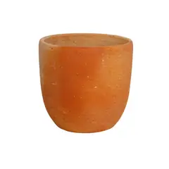 DISTRIRAQUIRA - Matera Arcilla Cónica Rústica 28x28x28cm Terracota