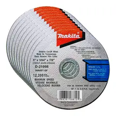MAKITA - Disco abrasivo corte acero 5 x 5/64 mm D21098