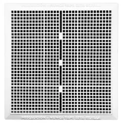HUMBOLDT - Rejilla De Ventilación Gas Corriente 28X28 Blanca