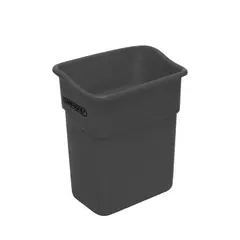 COLEMPAQUES - Caneca Plástica 10L Gris- Papel Cartón