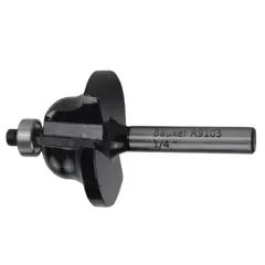 BAUKER - Fresa Romano Con Rodamiento 1/4 Pulgada R9103