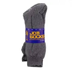 REDLINE - Media Trabajo Pesado 66%Algodon Azul 3Pares