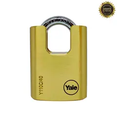 YALE - Candado Anticizalla Y110 40mm Gancho Protegido