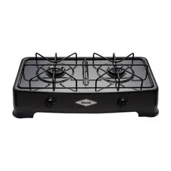 HACEB - Estufa De Sobremesa 57 cm 2 Puestos Gris 942384302MNSSE
