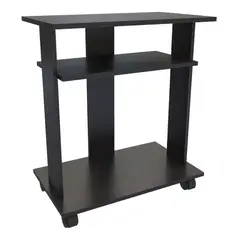 undefined - Mesa para tv hasta 32' con ruedas wengue