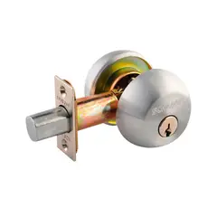 SCHLAGE - Cerrojo Doble Cromo Mate