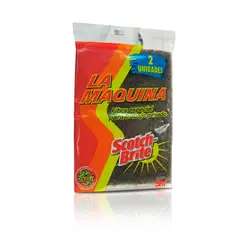 SCOTCH-BRITE - Fibra Abrasiva Scotch Brite La Máquina 2 Unidades