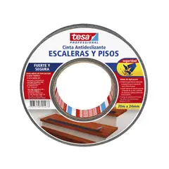 TESA - Cinta Antideslizante Negra 20M X 24Mm