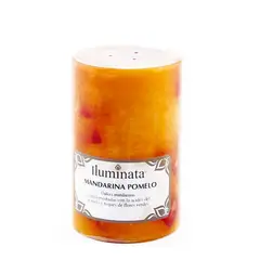 ILUMINATA - Vela Mediana Redonda Mandarina Pomelo