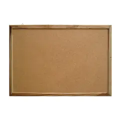 ARTECMA - Cartelera de Corcho con Marco de Madera 80X120Cm