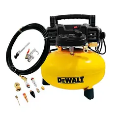 DEWALT - Compresor Con Accesorios 2 Hp 22.7lt 165psi 2.6cfm Pancake