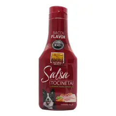 PET SPA - Snack Para Perro Salsa Casera Sabor A Tocineta Natural Select 375ml