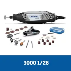 DREMEL - Mototool serie 300 125 w 5,000-35000 RPM+26 F013 300 0PF