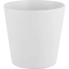 HC JUST HOME COLLECTION - Matera Cerámica Cónica Dallas 18x19cm Blanco