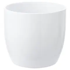 HC JUST HOME COLLECTION - Maceta basel blanco 14 cm ancho