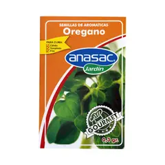 ANASAC - Semilla Orégano 0,3 Gramos