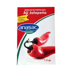 ANASAC - Semilla Ají Jalapeño 1,5 Gramos