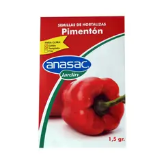 ANASAC - Semilla Pimentón 1,5 Gramos