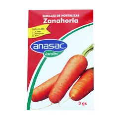 ANASAC - Semilla Zanahoria 3 Gramos