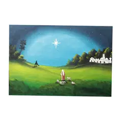 GENERICO - Telón en Lienzo 160x95cm Navidad