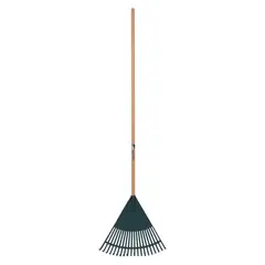 ERGO - Escoba Plástica Para Jardín 18 Pulgadas 20 Dientes