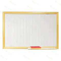 ARTECMA - Tablero Borrable 60x80 cm Marco Madera