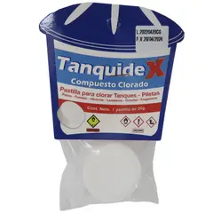 POOLCHEM - Cloro Mulitrosiusos 90% Tableta 20gr Unidad Tanquidex