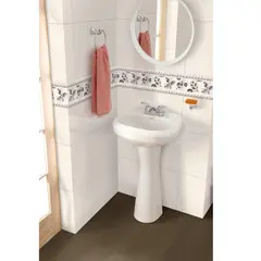 CORONA - Lapiz Trenza Blanco 2X26cm