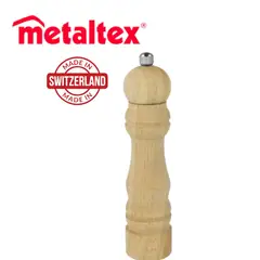 METALTEX - Pimentero En Madera 17Cm