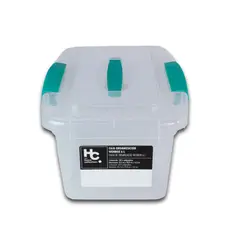 WENCO - Caja Organizadora Wenbox 21x14x32 cm 6 Litros Transparente