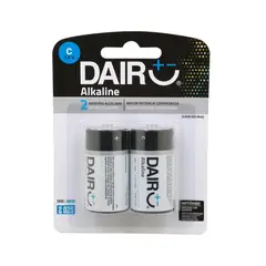 DAIRU - Pila C Alcalina 1.5V X2Und