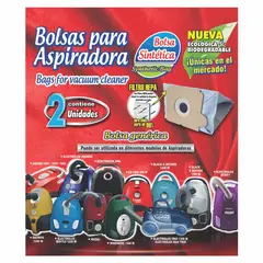 SCARTO - Bolsas universales para aspiradora x 2 unidades